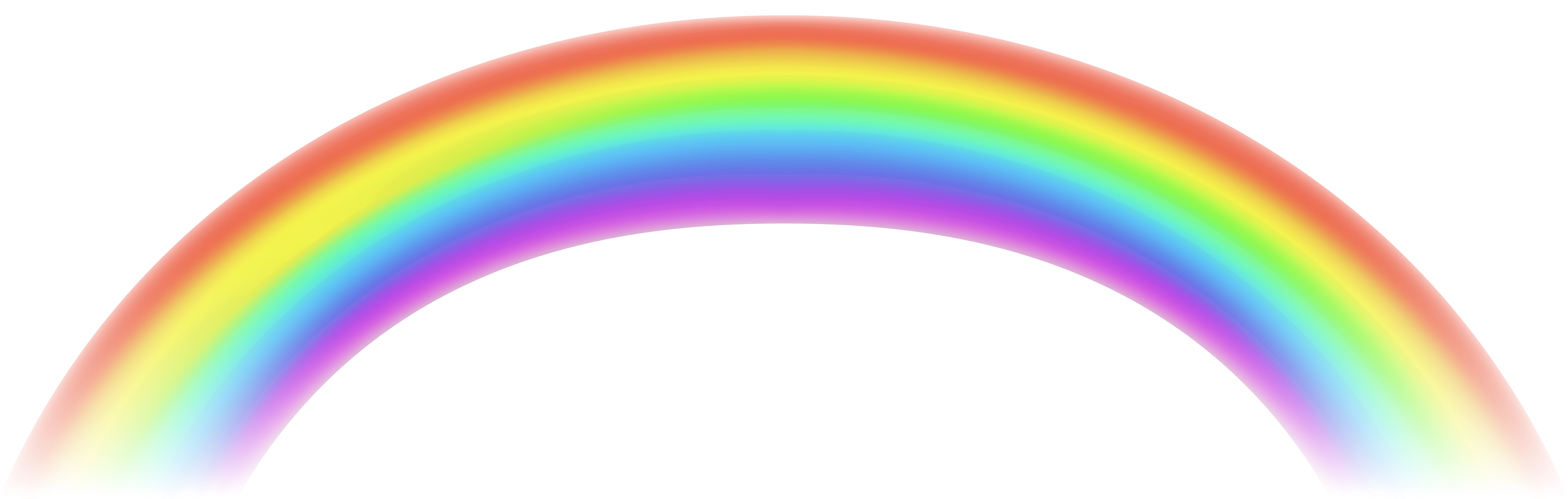 rainbow clipart transparent - photo #7