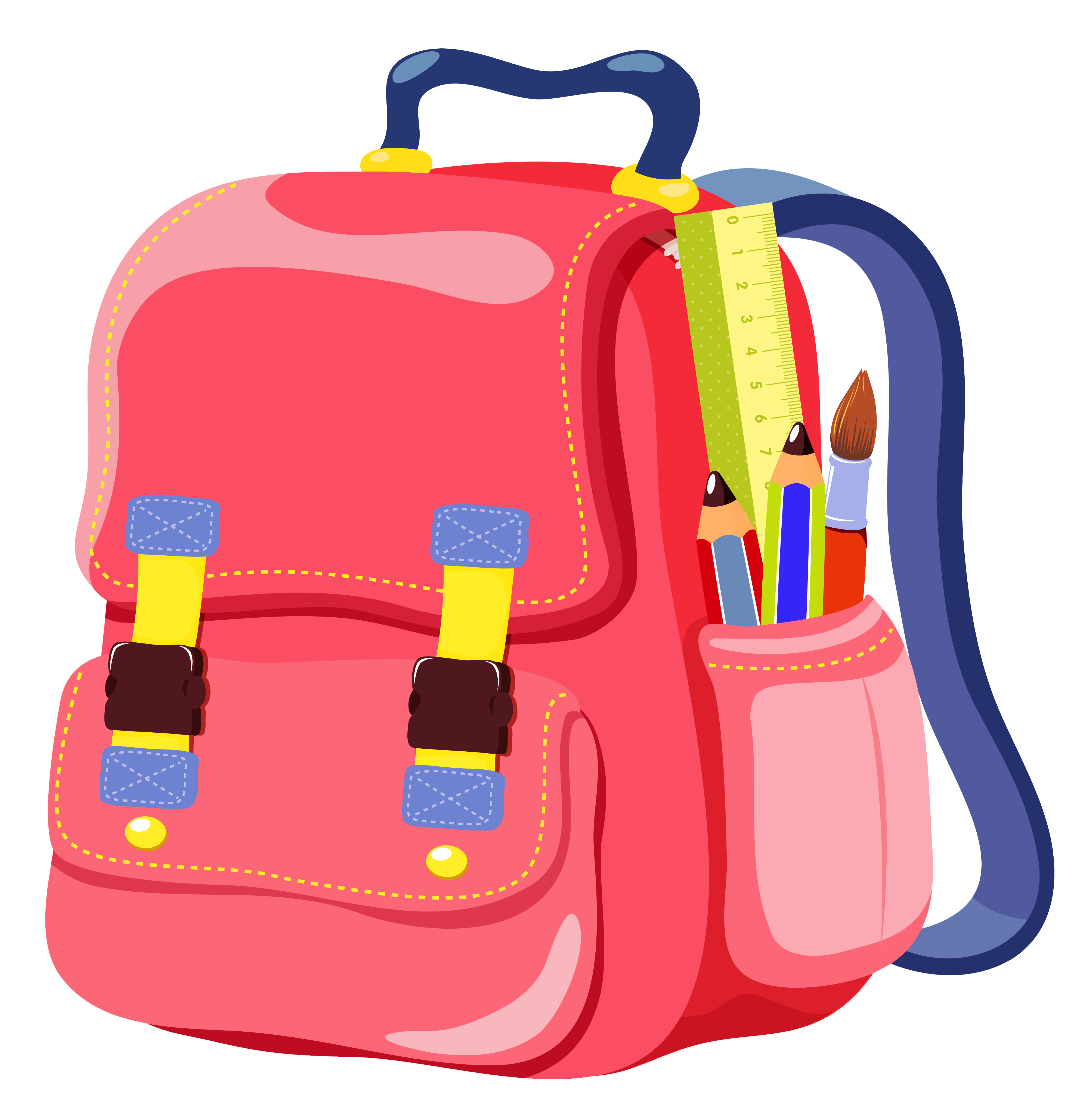 clipart picture of school bag - photo #13