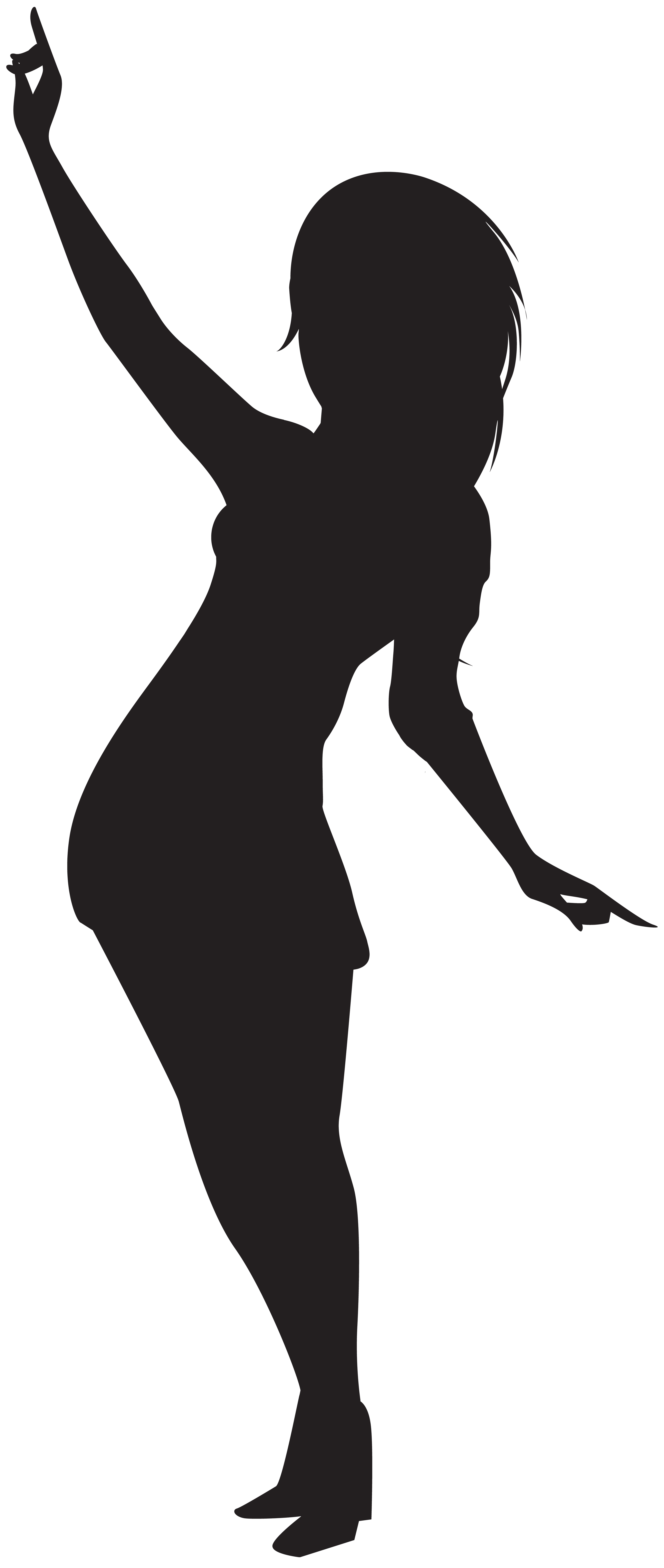 clip art girl silhouette - photo #43