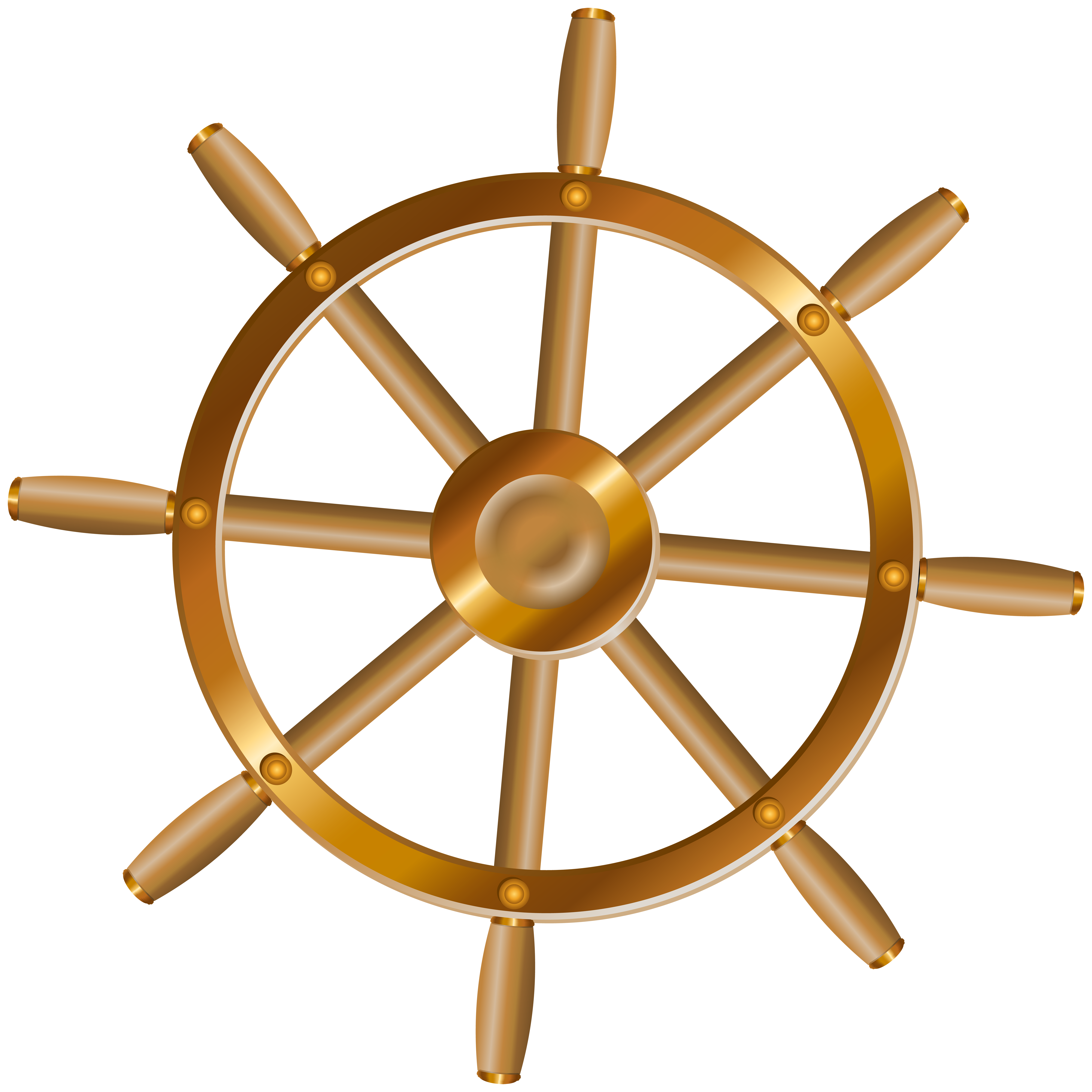 Boat Wheel Transparent Clip Art Image | Gallery ...