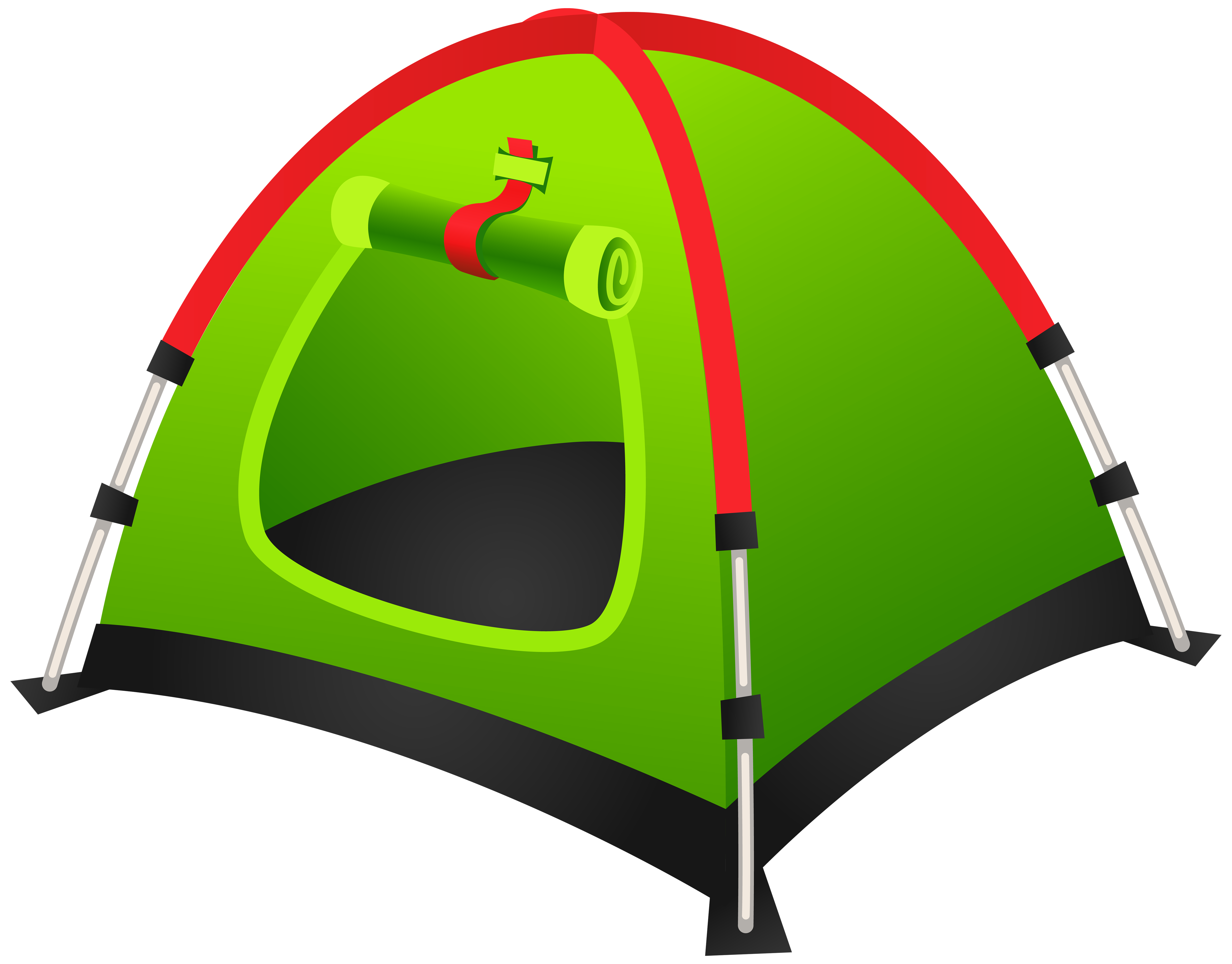 green tent clip art - photo #26