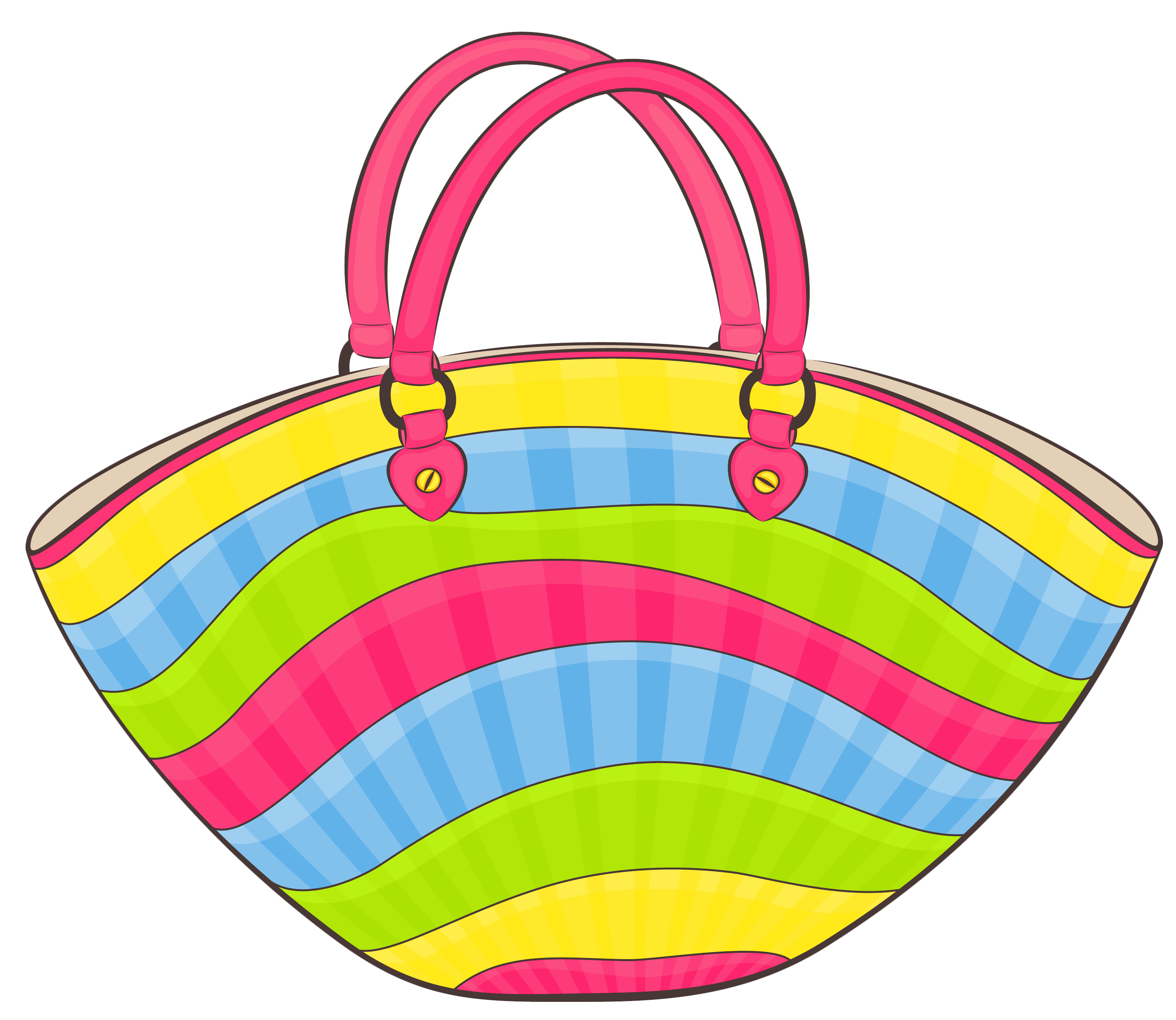 beach bag clipart - photo #9