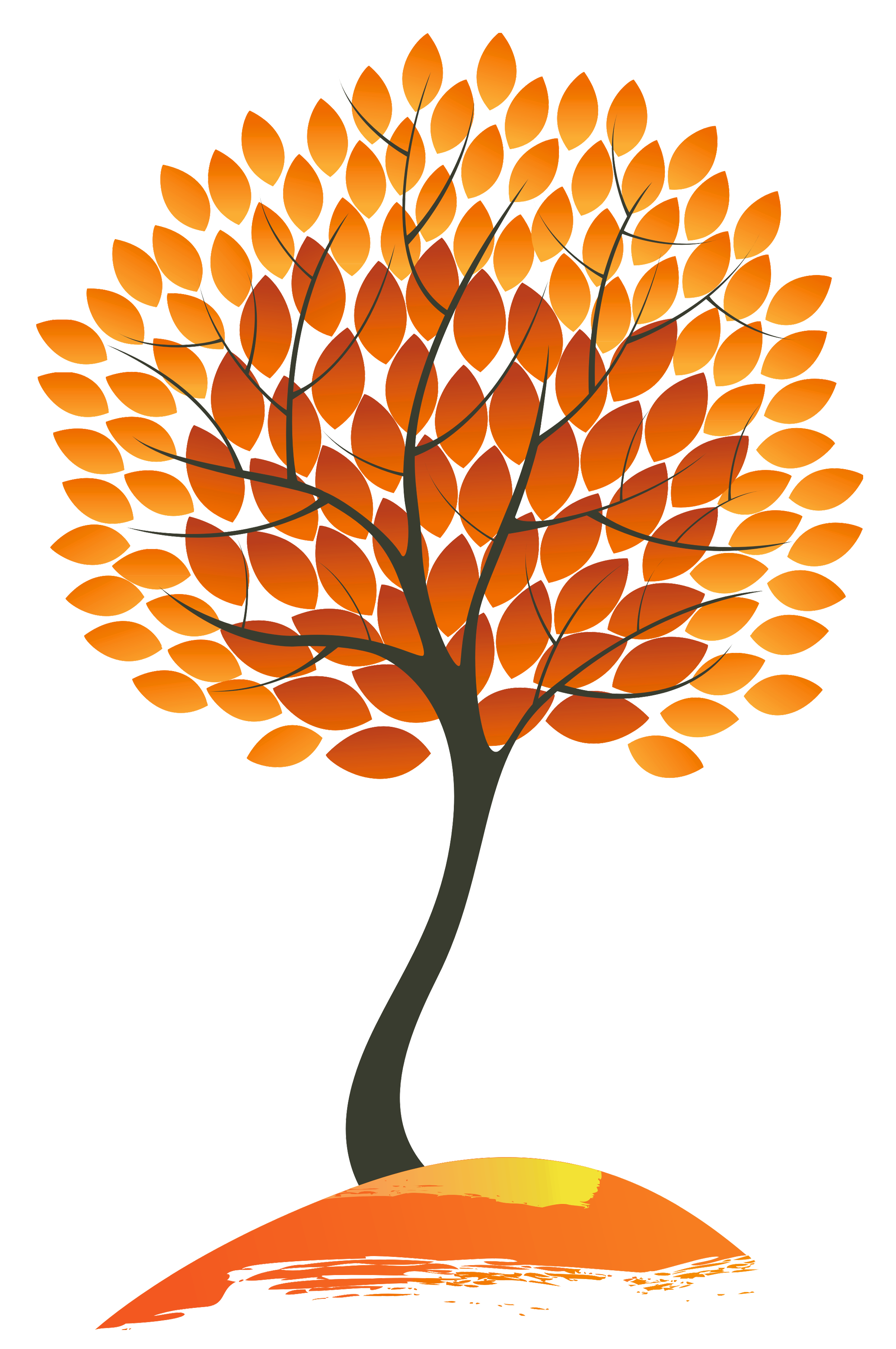 free clip art autumn trees - photo #25
