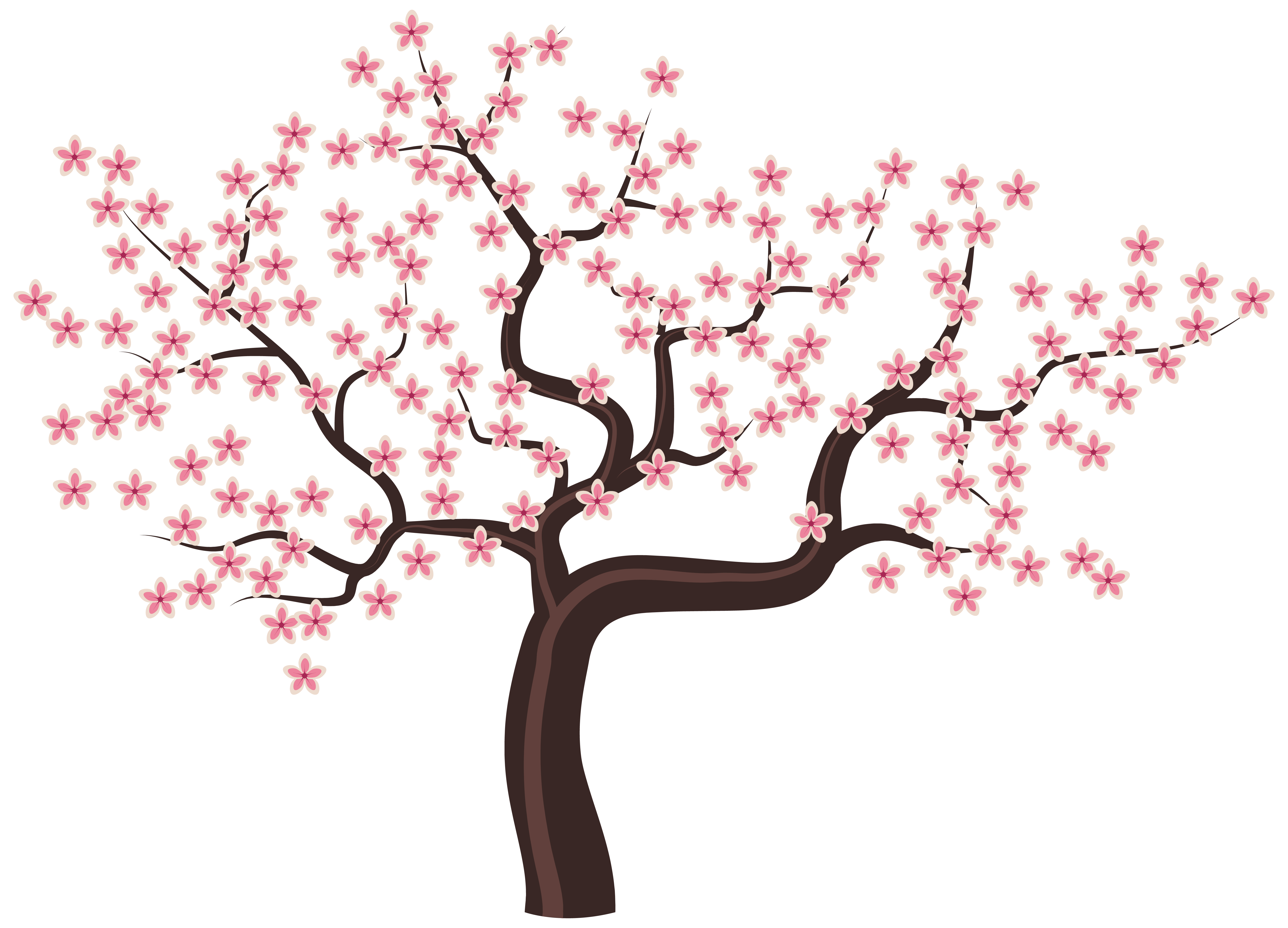 clipart trees and flowers - photo #34