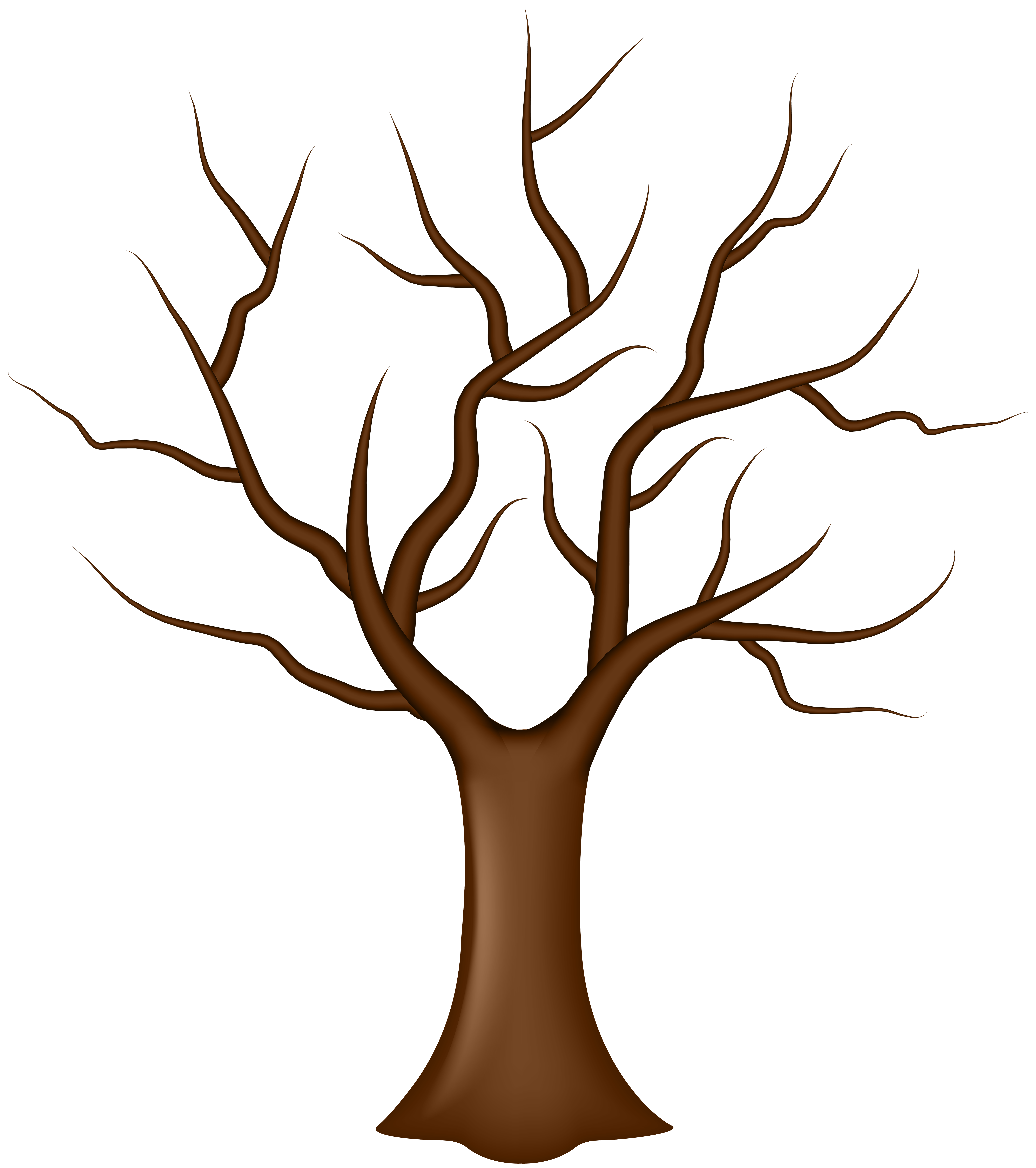 tree without leaves clipart - photo #19
