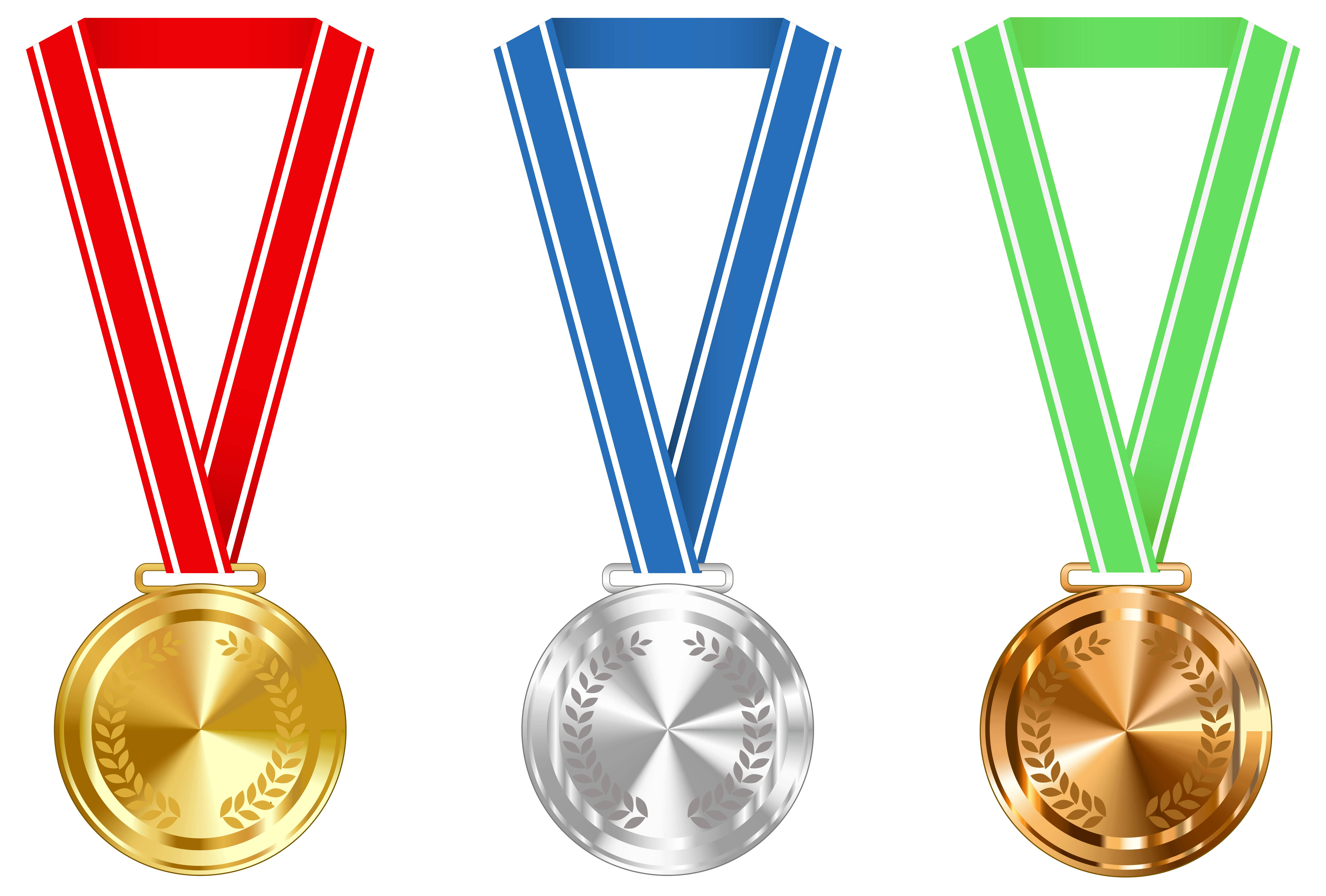 ☼ Swiss Olympique ☼ Resultados ☼  Gold_Silver_and_Bronze_Medals_PNG_Clipart_Image