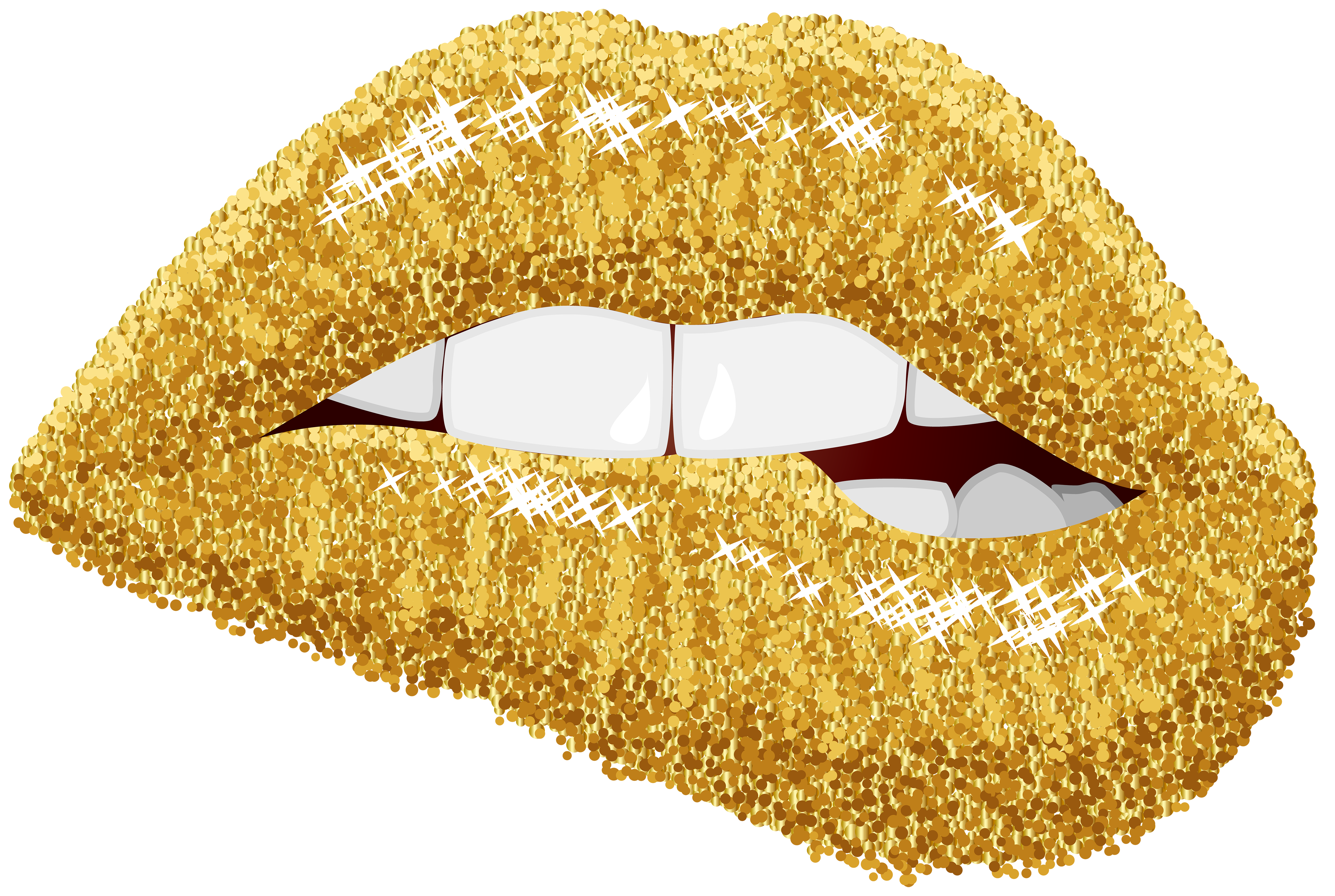 yellow lips clipart - photo #37