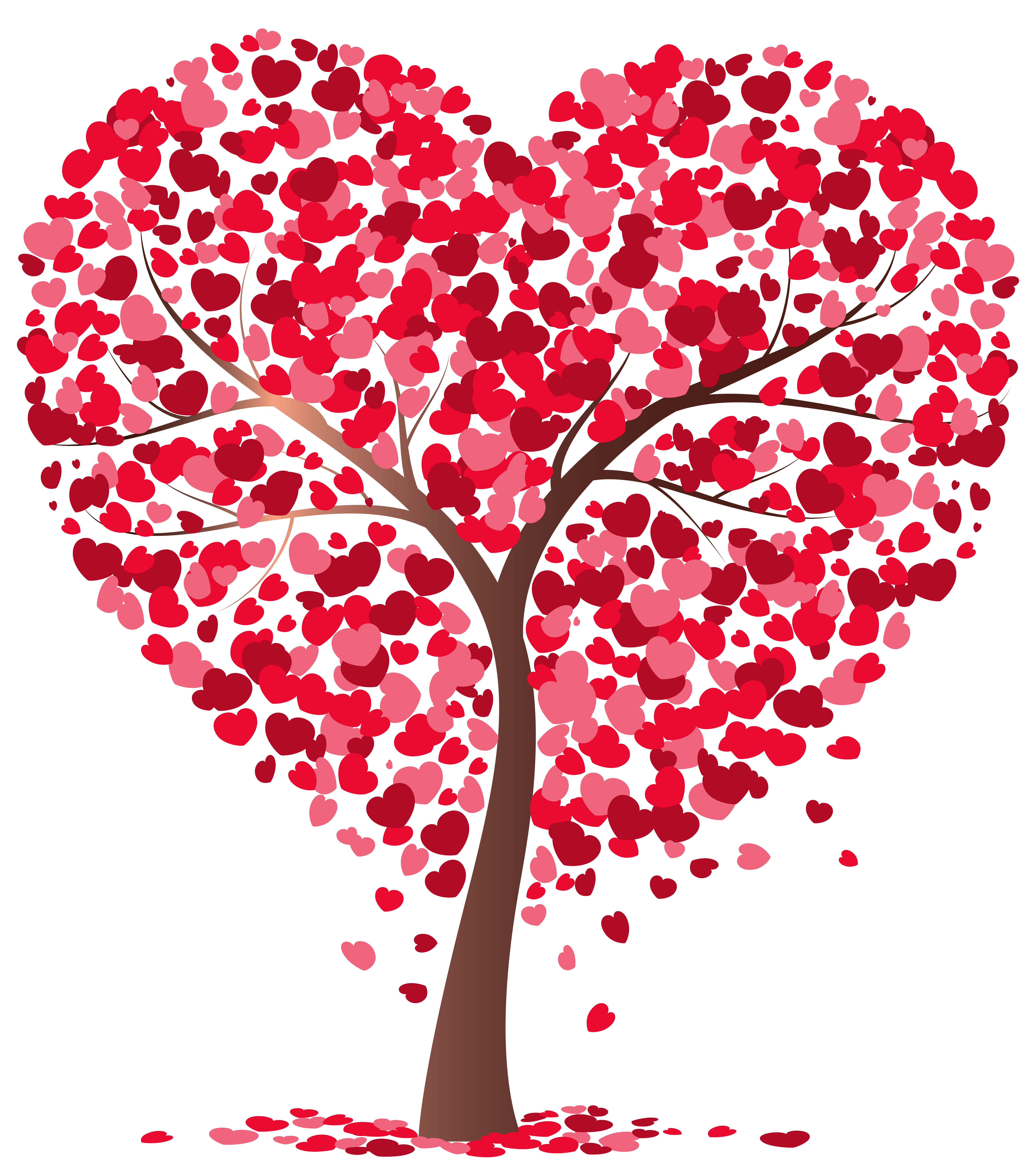 free clipart heart tree - photo #14