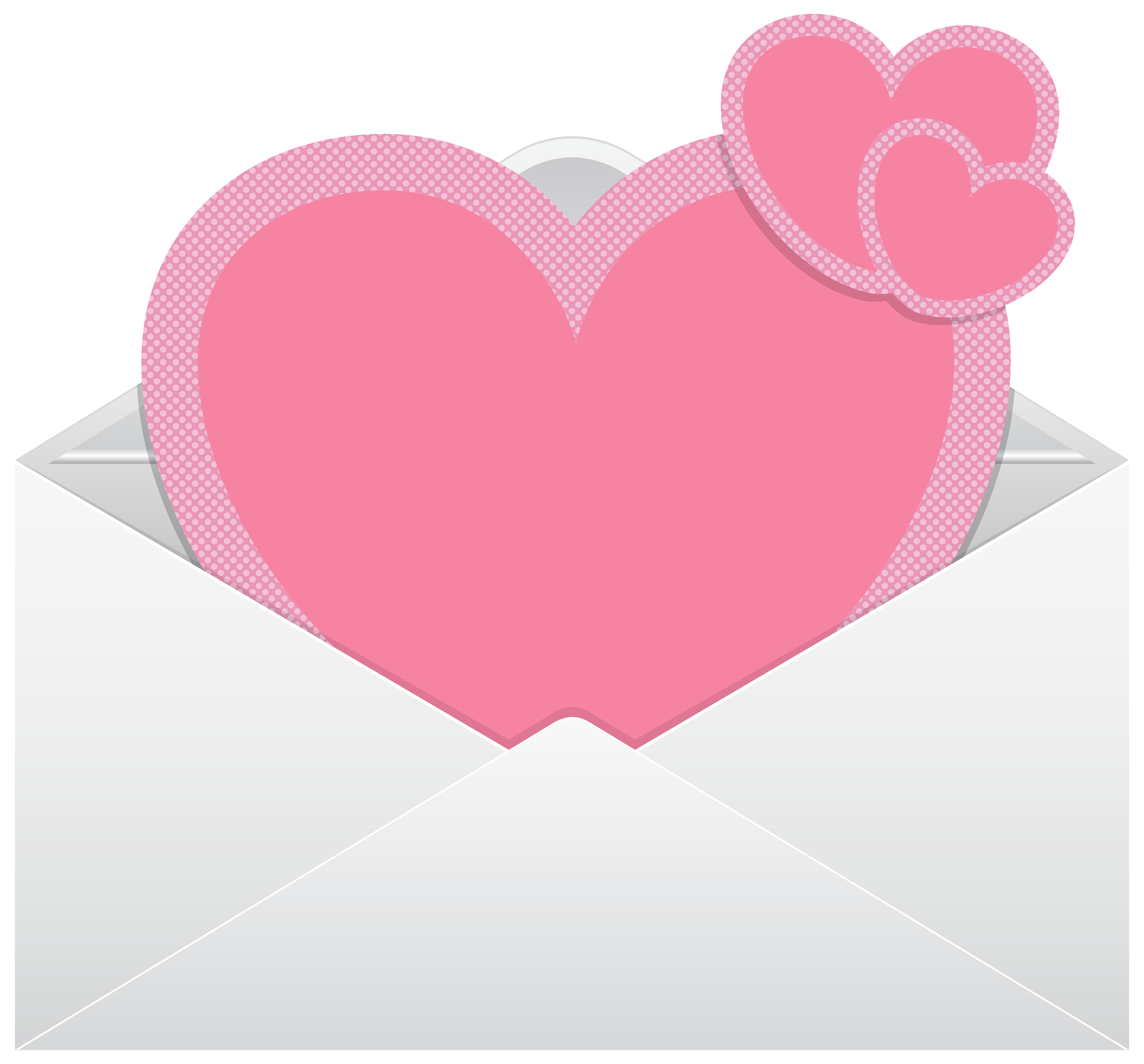 Envelope with Pink Hearts Transparent PNG Clip Art Image Gallery
