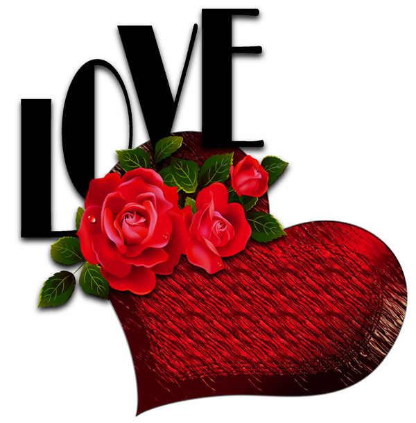 clipart of roses and hearts - photo #16