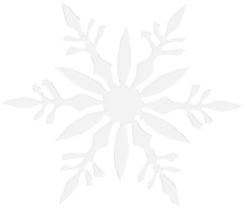 snowflake clipart transparent background - photo #4