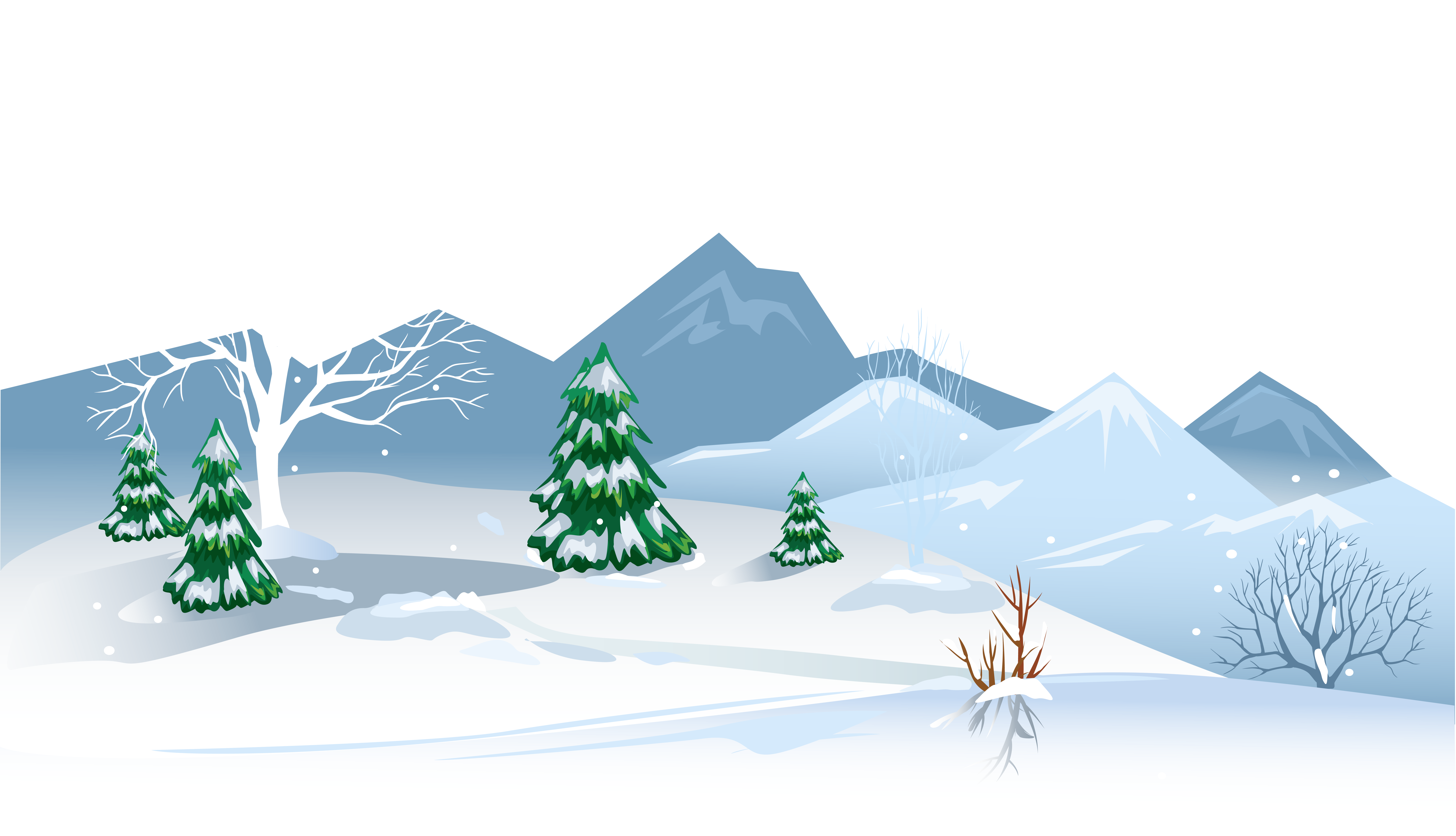 winter mountain clipart - photo #35