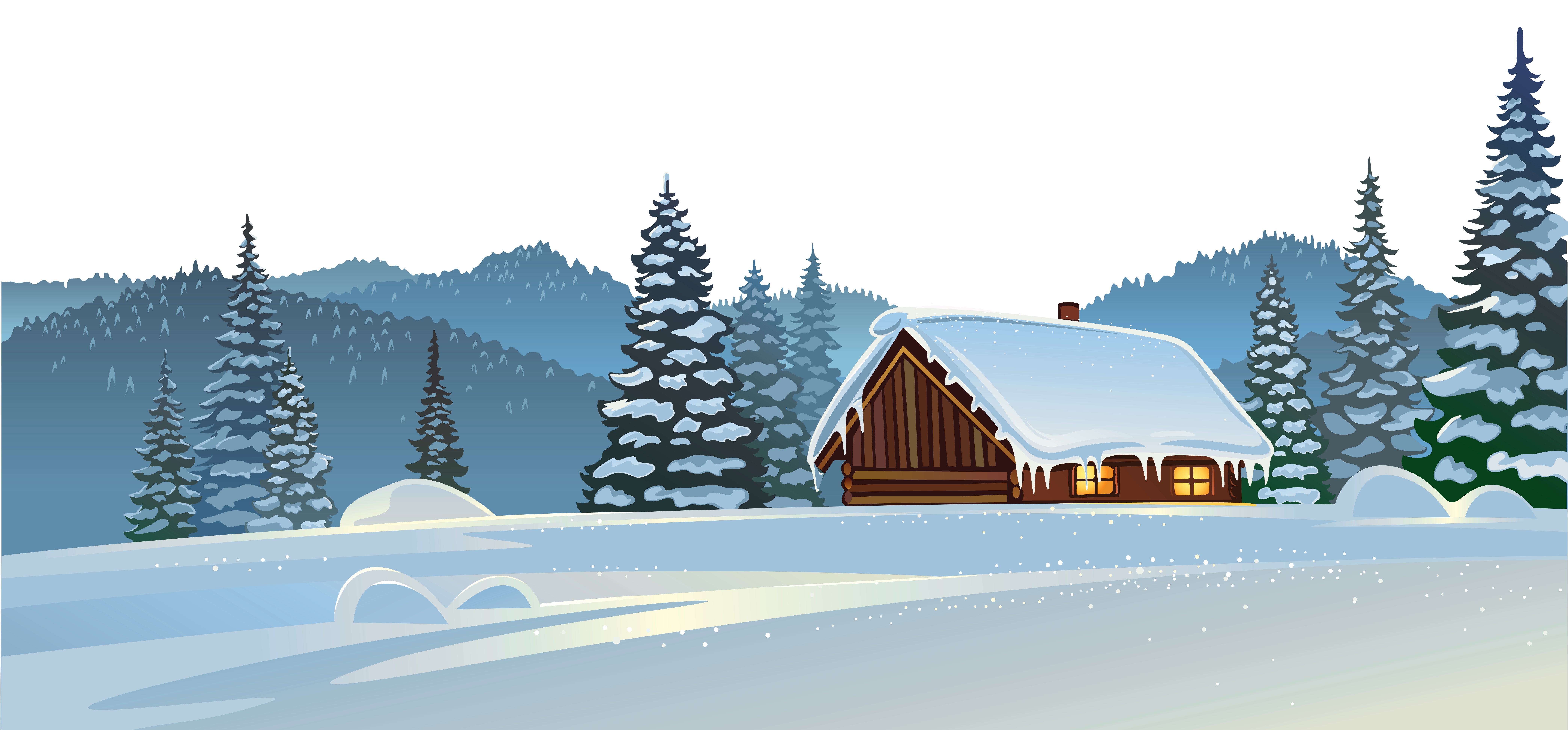 winter house clipart - photo #40