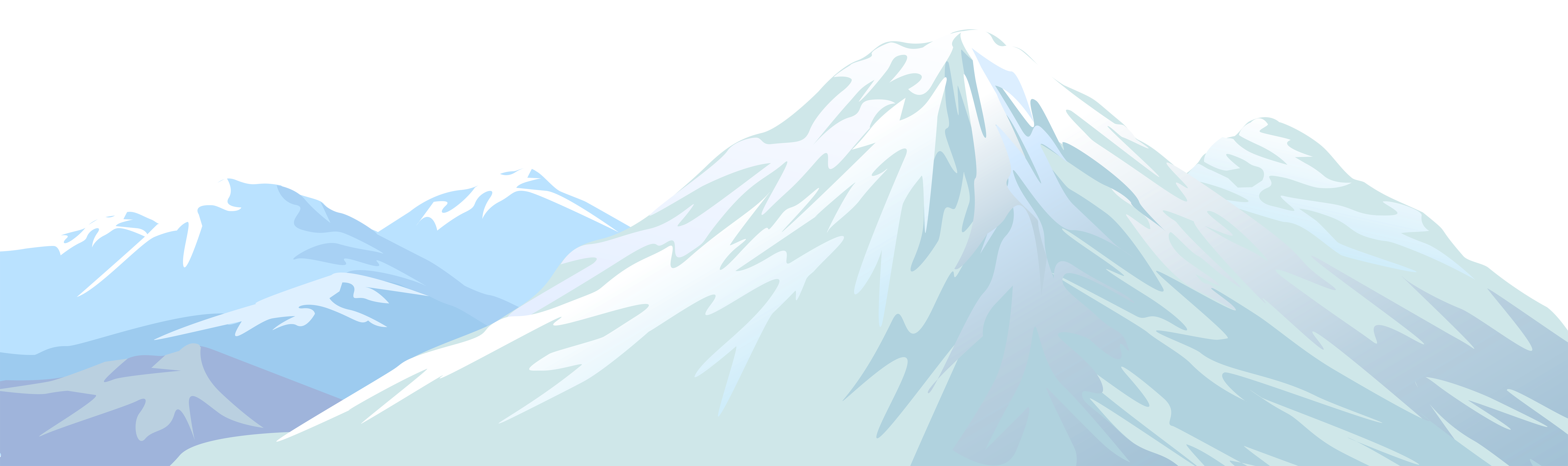 snowy mountain clipart - photo #26