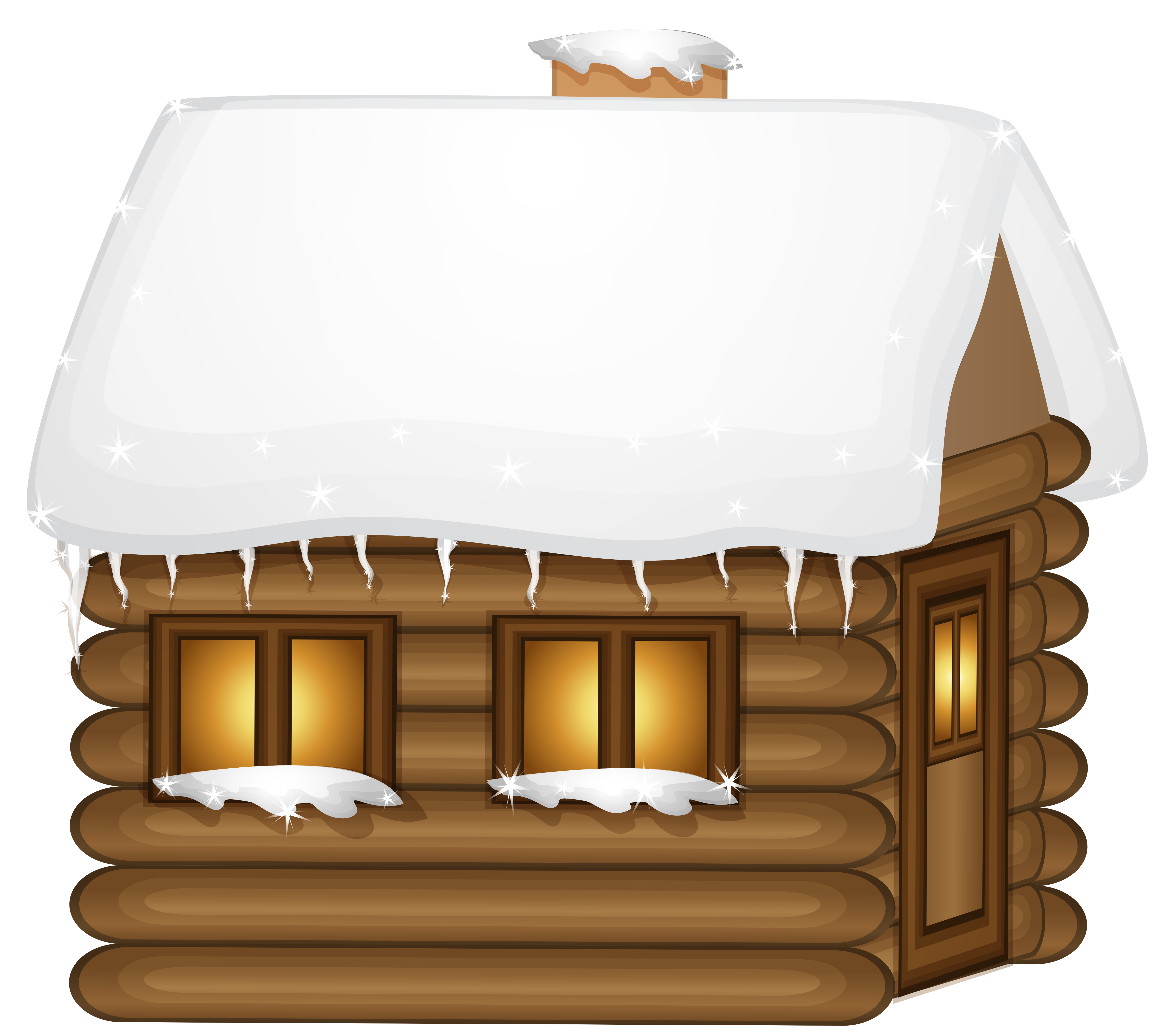 clipart house with snow - photo #25