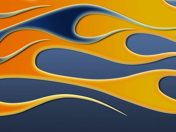 This jpeg image - Orange and blue, is available for free download