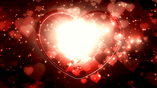This gif image - Magic Hearts Gif Animation, is available for free download