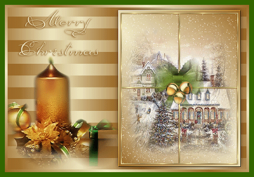 This gif image - Merry Christmas Gold Animated Picture, is available for free download