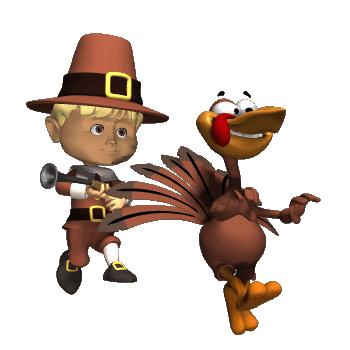 This gif image - Thanksgiving Funny Gif Animation, is available for free download