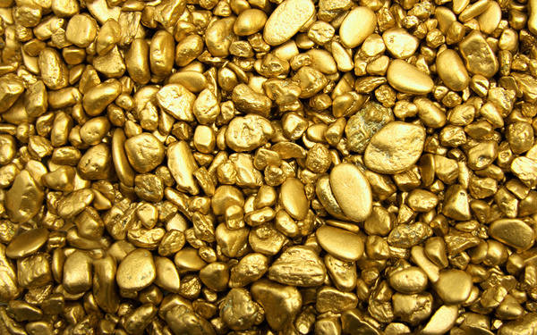 This jpeg image - Background with Golden Pebbles, is available for free download