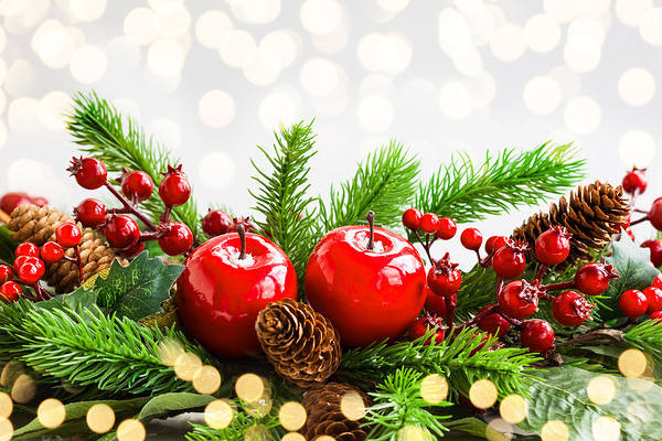 This jpeg image - Beautiful Christmas Deco Background, is available for free download