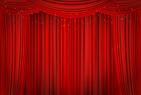 This jpeg image - Curtains Red Background, is available for free download