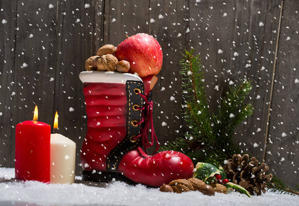 This jpeg image - Cute Christmas Background, is available for free download