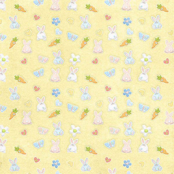 This jpeg image - Cute Yellow Easter Background, is available for free download