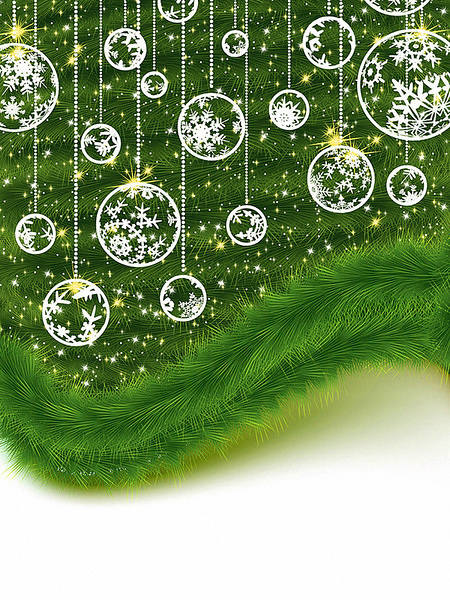 This jpeg image - Green Christmas Background, is available for free download