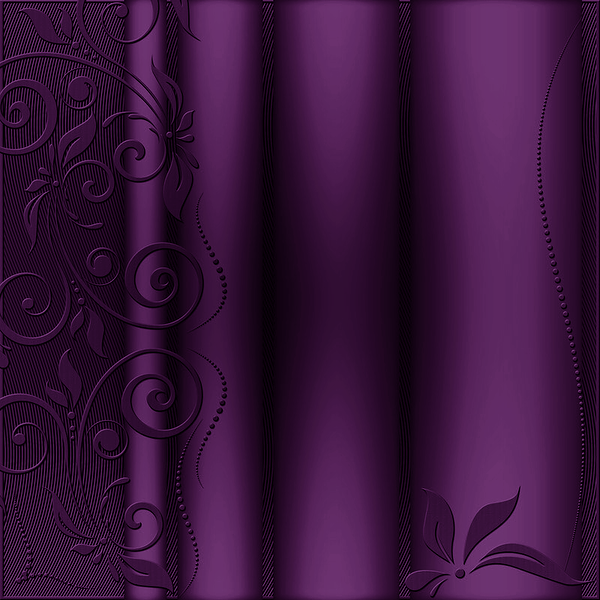 This png image - Purple Satin with Ornaments Background, is available for free download