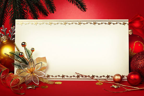 This jpeg image - Red Deco Christmas Background, is available for free download