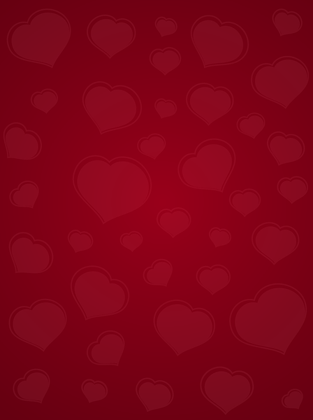 This png image - Red Valentine's Day Background with Hearts, is available for free download