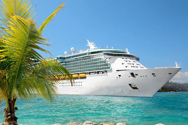 This jpeg image - Summer Cruise Ship Background, is available for free download