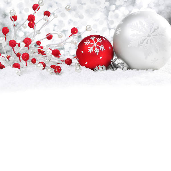 This jpeg image - White and Red Christmas Background, is available for free download
