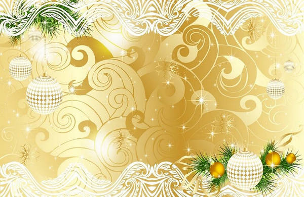 This jpeg image - Yellow Christmas Background, is available for free download