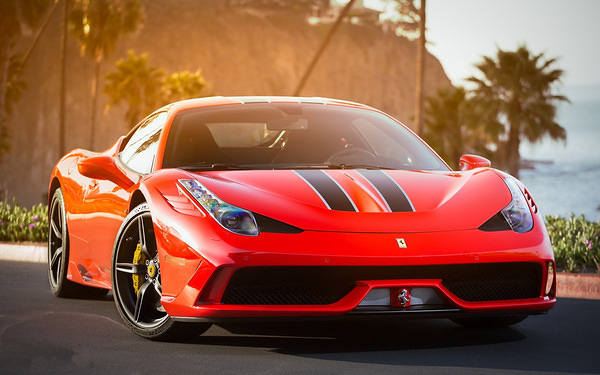 This jpeg image - Red Ferrari Wallpaper, is available for free download