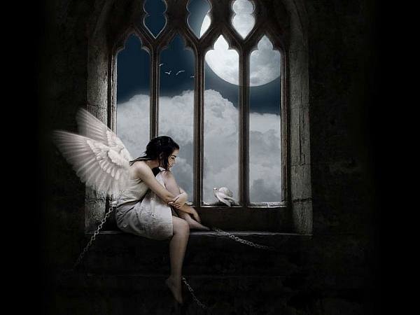 This jpeg image - Angel Fantasy Girl, is available for free download