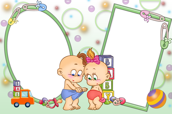 This png image - Funny Transparent Baby Frame, is available for free download