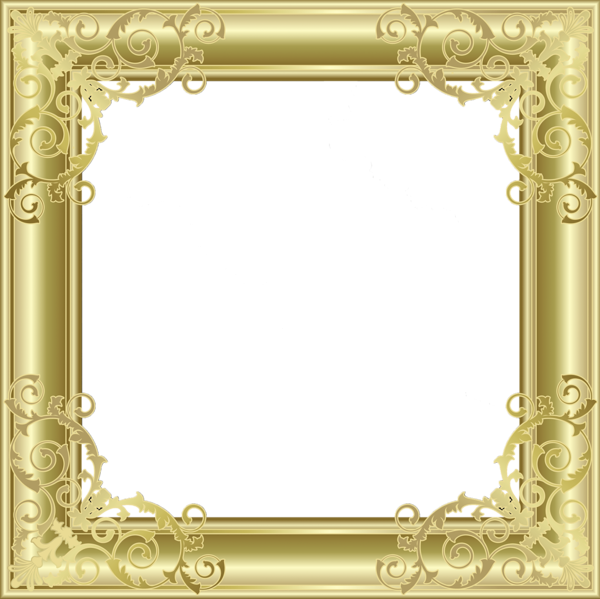 This png image - Gold Transparent PNG Photo Frame, is available for free download