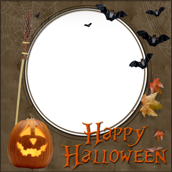 Happy Halloween Transparent PNG Frame