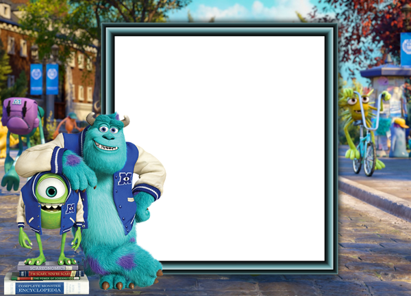 This png image - Monsters University Kids Transparent Frame, is available for free download