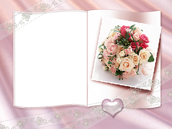 This png image - Pink Wedding Transparent Frame, is available for free download
