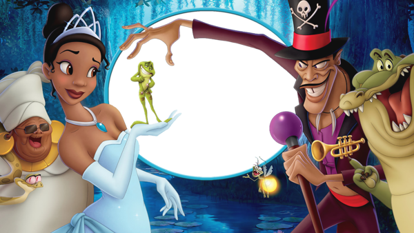 This png image - Princess Tiana Kids PNG Frame, is available for free download
