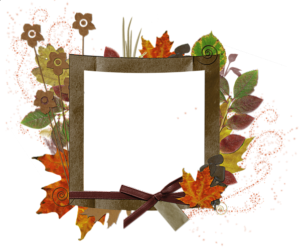 This png image - Transparent Autumn Frame, is available for free download