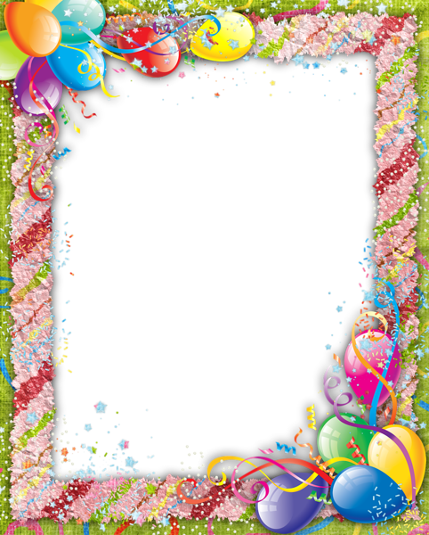 This png image - Transparent Birthday PNG Frame, is available for free download