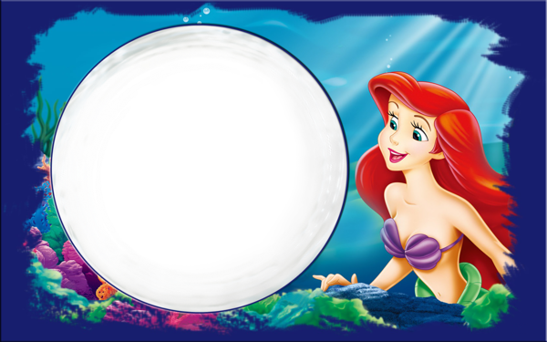 Transparent Child Frame with Ariel | Gallery Yopriceville - High