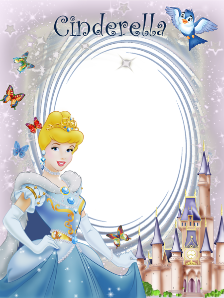 Transparent Frame Princess Cinderella | Gallery Yopriceville - High