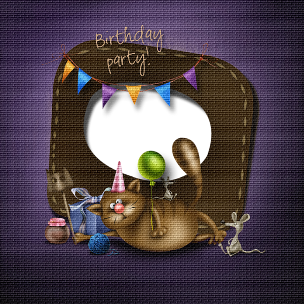 This png image - Transparent Funny Birthday Party Frame, is available for free download