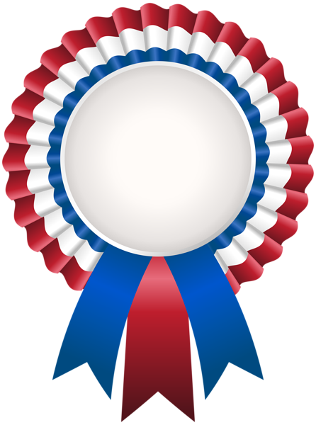 This png image - 4th July Rosette PNG Clip Art Image, is available for free download
