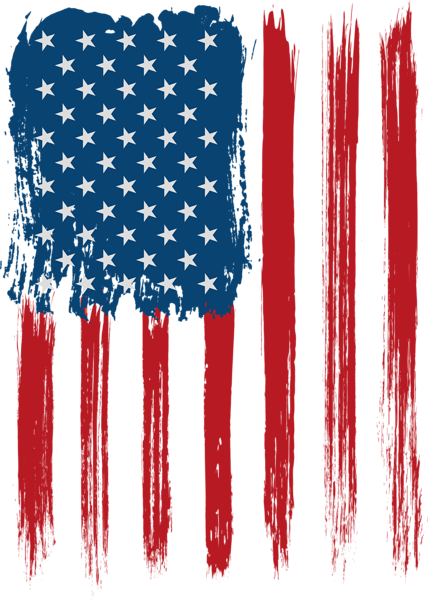 This png image - USA Flag Decoration Transparent Clip Art Image, is available for free download